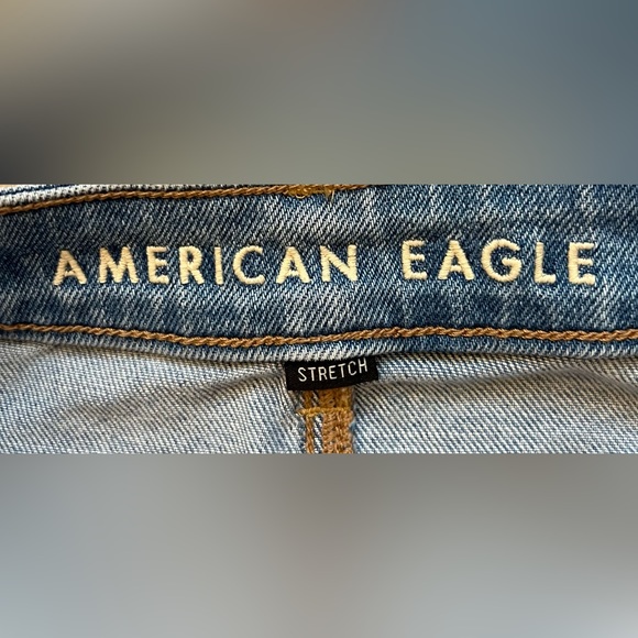 American Eagle Mom Jeans Size 0 Regular - Picture 2 of 4
